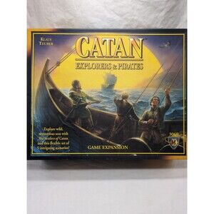 *Incomplete* Catan Exlporers And Pirates Mayfair Games Board Game 3069